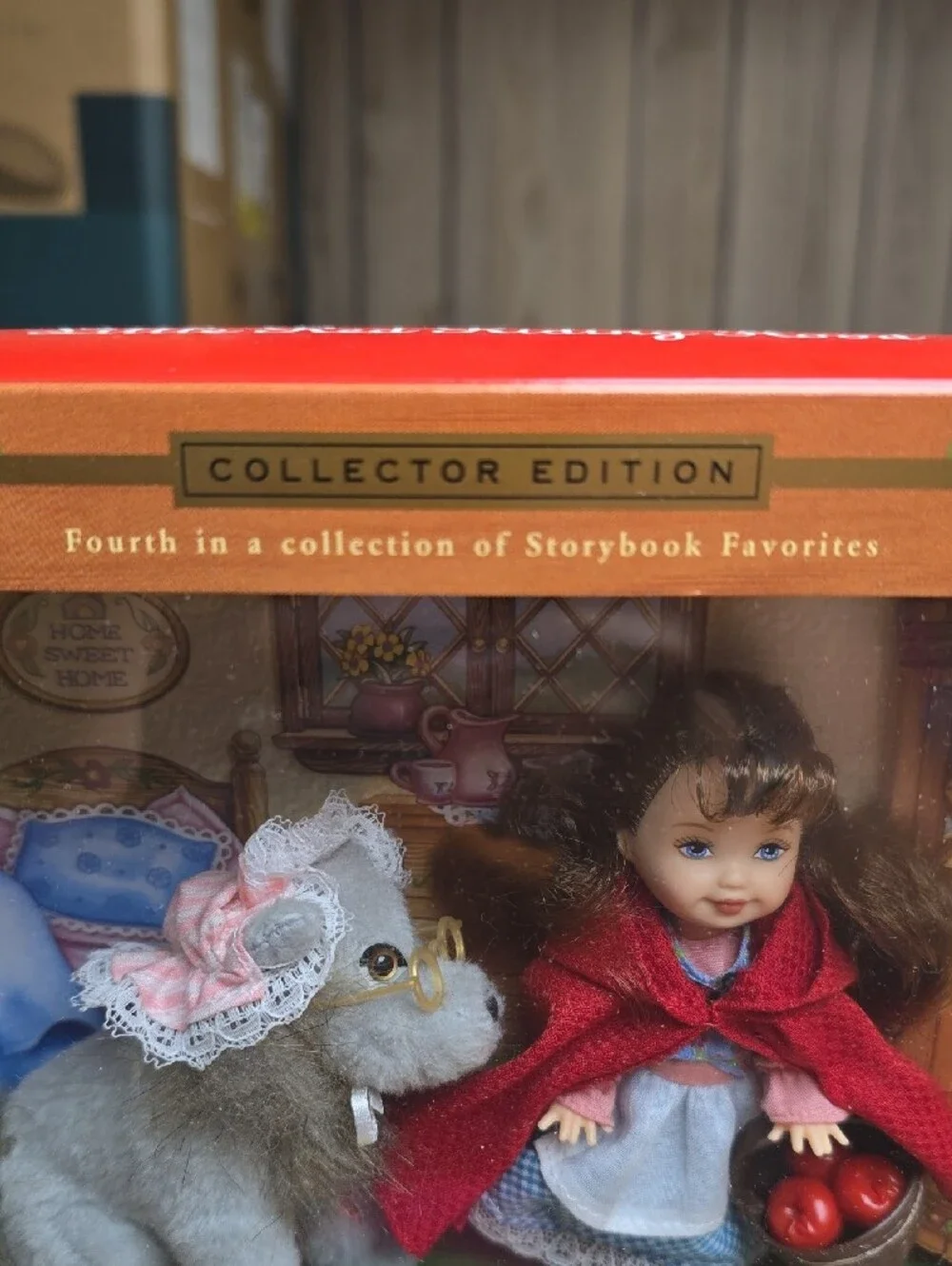 Barbie Little Red Riding Hood Doll Set 2001 Storybook Collection